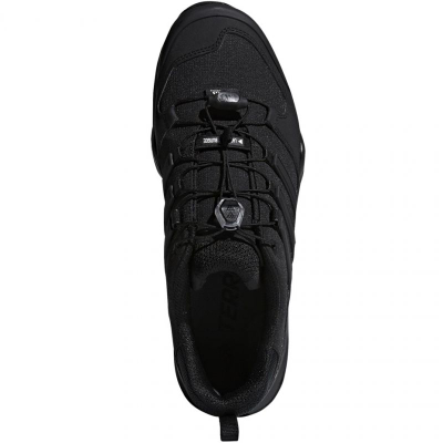 Këpucë hiking Adidas Terrex Swift R2, të lehta, taban me kapje, ngjyrë e zezë