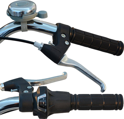 Преклопен велосипед 3-KOOWY 24", Shimano 6 брзини, црн