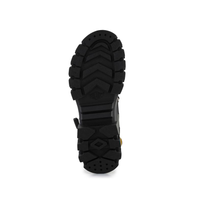 Sandale Palladium Revolt Sandal Army Star W, me platformë, vegane, gri