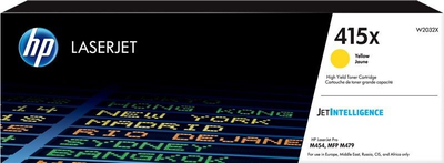 HP 415XH W2032XH – toner origjinal i verdhë me rendiment të lartë