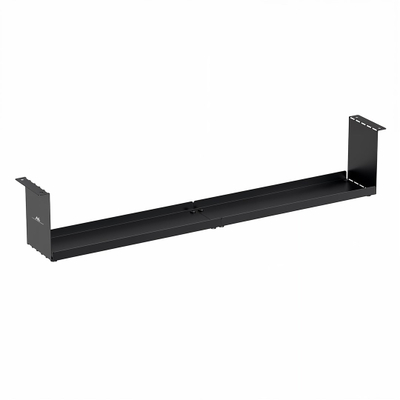 Organizues kabllosh Maclean MC-107, 85cm, çelik i fortë, fiksim me vida, i zi