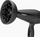 Tharëse flokësh BaByliss Turbo Pro 2100, 2100W, teknologji me jone, e zezë