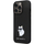 Futrollë Karl Lagerfeld KLHCP14XSMHCNPK për iPhone 14 Pro Max, hardcase silikoni, e zezë