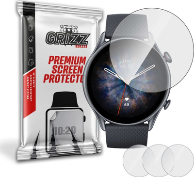 Mbrojtëse ekrani GrizzGlass Hydrogel Film, për Garmin Vivoactive 3 Music, transparente