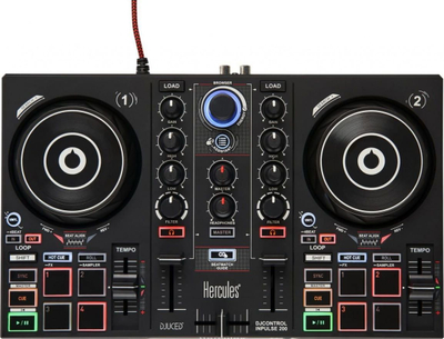 Konsolë për DJ Hercules Inpulse 200-4780882, e zezë