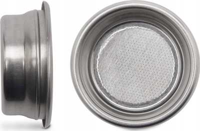 Portafilter pa fund Lelit, 58mm, çelik inox, kafe