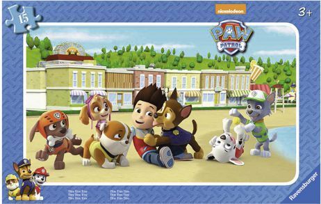 Set puzzle Ravensburger Paw Patrol, 15 elemente