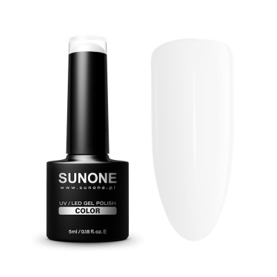 Llak xheli hibrid Sunone B01 Blanka, 5ml, UV LED, i bardhë
