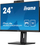Monitor Iiyama ProLite XUB2490HSUH, 24", IPS Full HD, me kamerë Windows Hello, i zi
