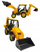 Traktor lodër Pegaz Truck, me eskavator, 41 cm, i verdhë