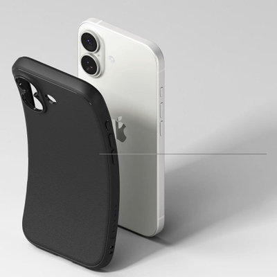 Këllëf telefoni Ringke Onyx për iPhone 17, TPU, i zi