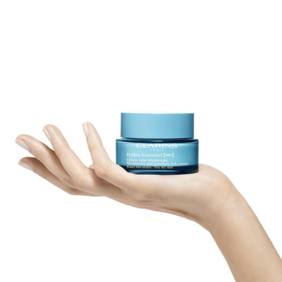 Krem për fytyrë Clarins Hydra Essentiel (Moisturizes and Quenches Rich Cream), 50 ml
