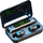 Kufje wireless TWS, Bluetooth 5.1, powerbank me ekran, gri