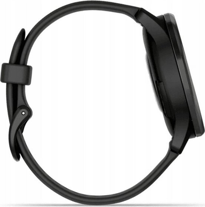 Orë sportive Garmin Vivomove Trend, 40 mm, Garmin Pay, e zezë