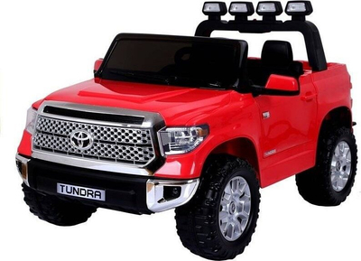 Makina elektrike për kalamaj Toyota Tundra, 12V, 2x45W, e kuqe