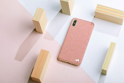 Mbrojtëse pasme Moshi Moshi Vesta për iPhone Xs Max, rozë