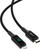 Kabllo Acefast USB C në Lightning, 1.2 m, 30W, e zezë