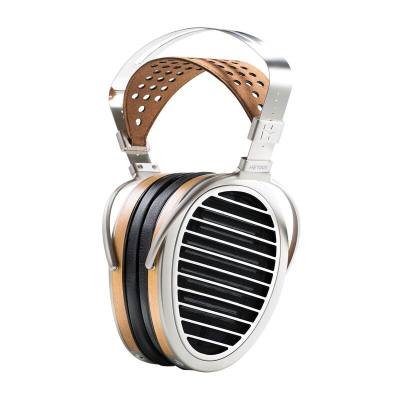Kufje over-ear HIFIMAN HE1000 Stealth Magnet, planar magnetike, open-back, argjend me dru