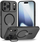 Kapak telefoni Tech-Protect MagStand për iPhone 17 Pro Max, MagSafe, mat, i zi