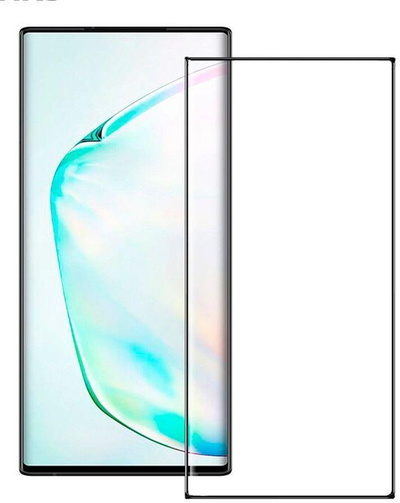 Stakllë mbrojtëse Evelatus për Samsung Galaxy Note 10, 2.5D Full Cover, transparente