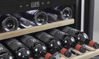 Frigorifer vere Caso WineComfort 629, 18 shishe, 5 20°C, inoks