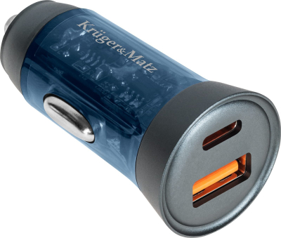 Karikues makine Kruger&amp;Matz KM0872, 43W, USB A edhe USB C, i zi