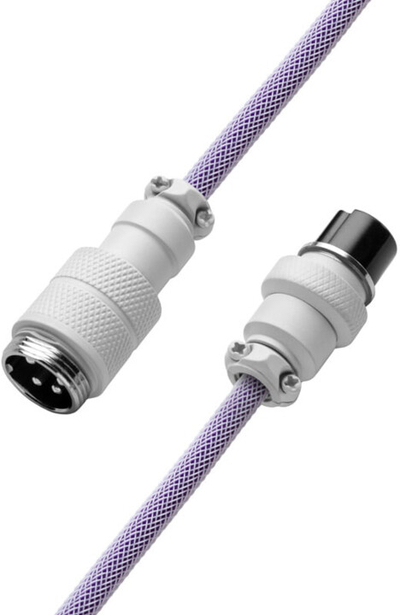 Kabllo spirale CableMod Pro, USB-C/USB-A, 1.5m, vjollcë
