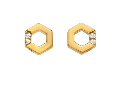 Vathë për femra Hot Diamonds Jac Jossa Hope DE756, të artë