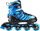 Patina 4n1 Nils Extreme NH18192, të rregullueshme 29-33, për djem, gri