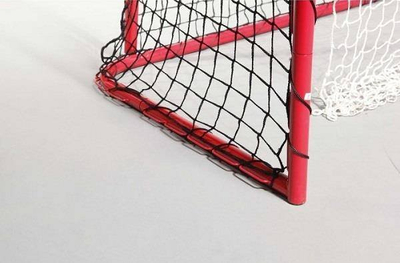 Гол за флорбол Hudora Floorball Match Goal, 160x115 cm, склоплив, црвен