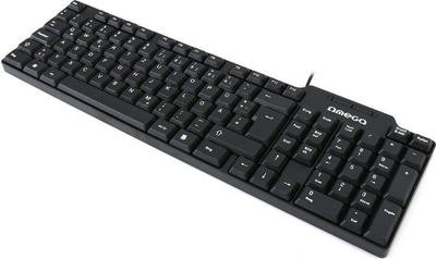 Tastierë Omega OK-05 Wired DE (OK05TDE), e zezë