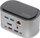 Dok Ankorimi USB C Digitus 11 Porta, SSD M.2, 4K, ngjyrë argjendi