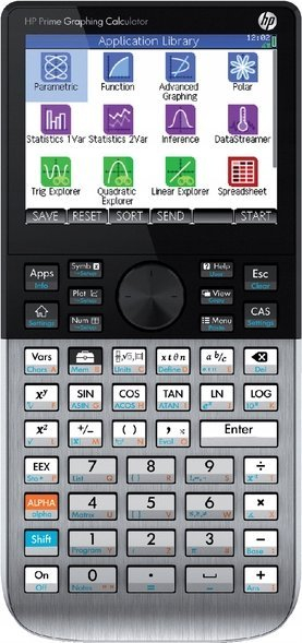 Kalkulator grafik HP Prime, ekran 3.5" me prekje, CAS, gri e zezë
