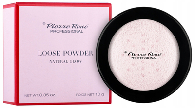 Pudër e lirshme Pierre Rene Natural Glow 01, 10g, rozë