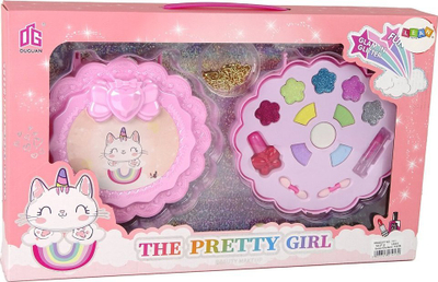 Set grimi Pink Unicorn 13211, lodër kozmetike për vajza, rozë