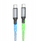 Kabllo USB Hoco U112, Type C në Type C, 60W 3A, 1m, gri