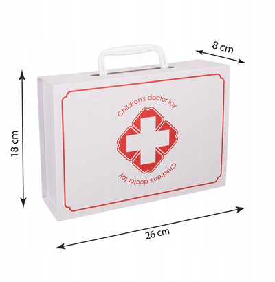 Set lodër mjeku Kruzzel Little Doctor Set 25115, për fëmijë 3+, shumëngjyrësh