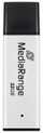 USB флеш MediaRange High Performance, 32GB, USB 3.0, алуминиум
