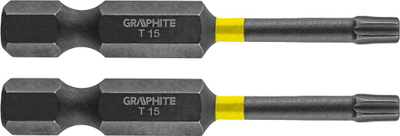 Kaçavida Graphite Torx, 15 x 50 mm, 2 copë