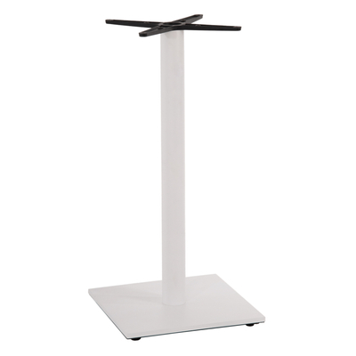Bazë tavoline bari Metal Base HM474, 45x45x94cm, metal mat, e bardhë