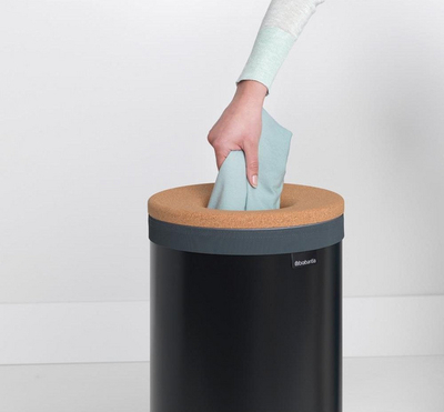 Кошница за облека Brabantia 120008, 35L, нерѓосувачки челик, црна