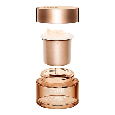 Refill për krem forcimi për të gjitha llojet e lëkurës Extra-Firming Jour Collagen Technology (Cream Refill) Clarins, 50 ml