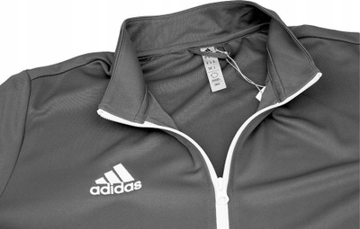 Xhaket sportiv Adidas Entrada 22 W H57527, poliestër, me zinxhir, gri