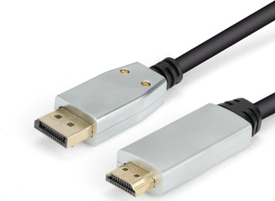 Kabllo Montis DisplayPort në HDMI MT040, 1.8m, e zezë