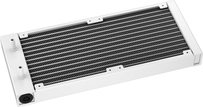 Ftohës uji për procesor DeepCool LE240 V2, 240 mm, ARGB, i bardhë