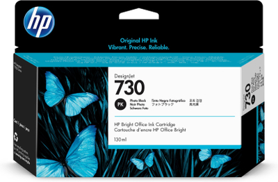 Ngjyrë printeri HP 730 DesignJet, 130 ml, e zezë