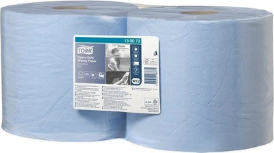Крпа за чистење Tork 130072, QuickDry, 170m, сина