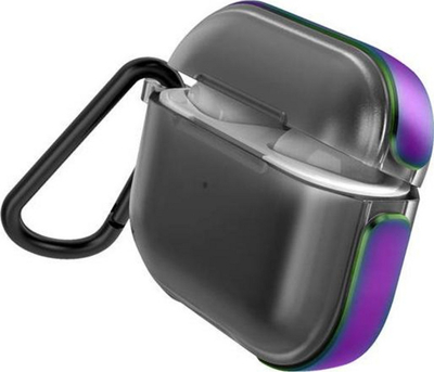 Mbrojtëse X-doria Raptic Air për AirPods 3, vjollcë/e zezë 