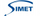 Logo SIMET, blu