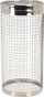 Shportë grilli cilindrike BBQ, çelik inoks, 20 cm, ngjyrë argjendi